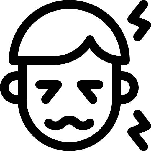 head icon in pain